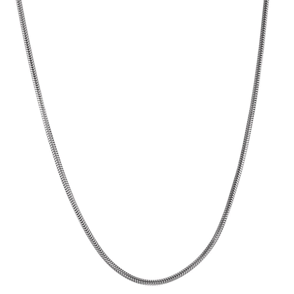 Naszyjnik srebro rodowany 42 cm