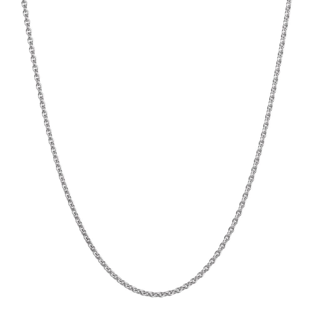 łańcuszek na szyję złoto białe 585/14 K 42 cm Ø0.8 mm