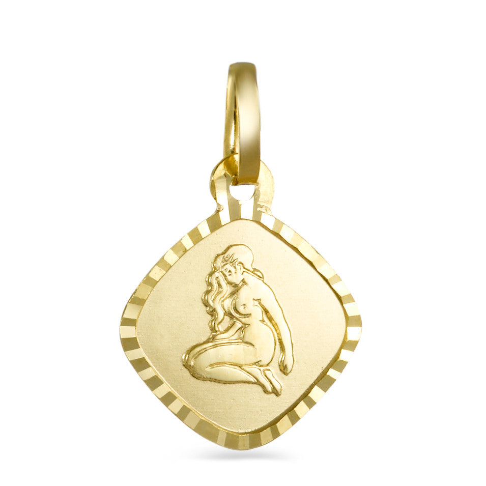 wisiorek złoto żółte 750/18 K Znak zodiaku Panna