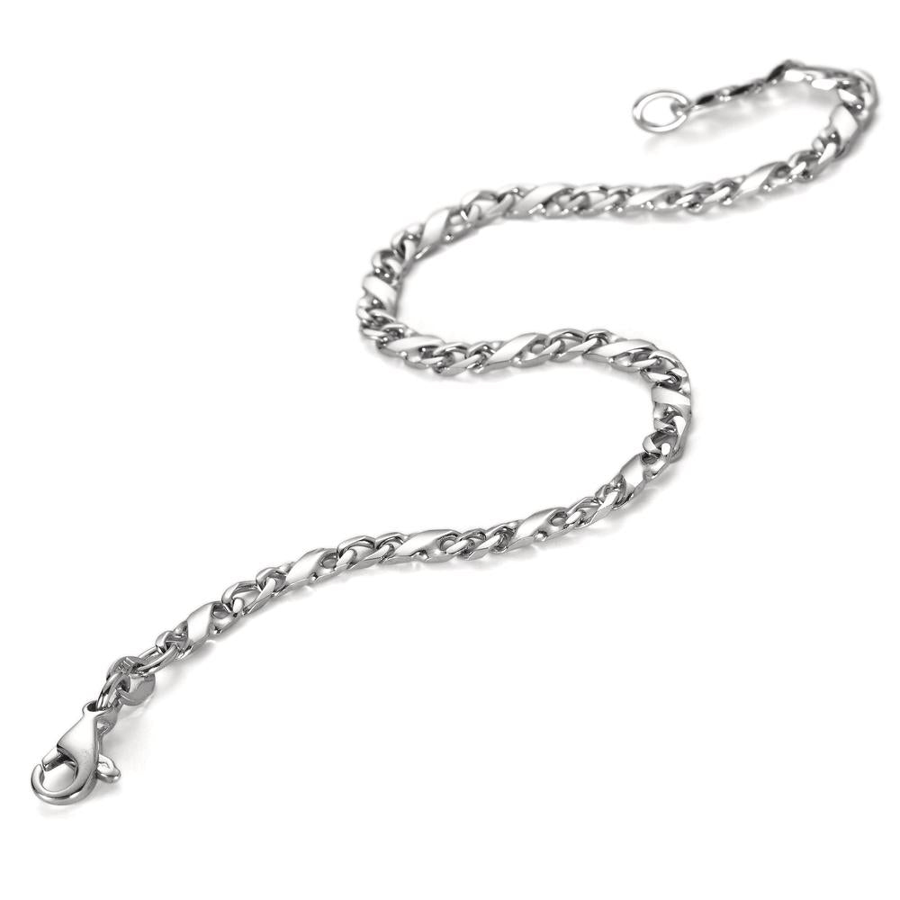 bransoletka złoto białe 750/18 K 22 cm