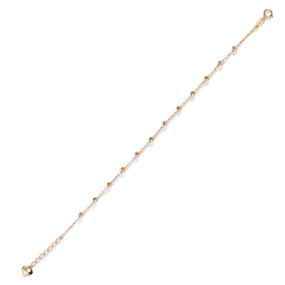 bransoletka złoto żółte 750/18 K 17-19 cm