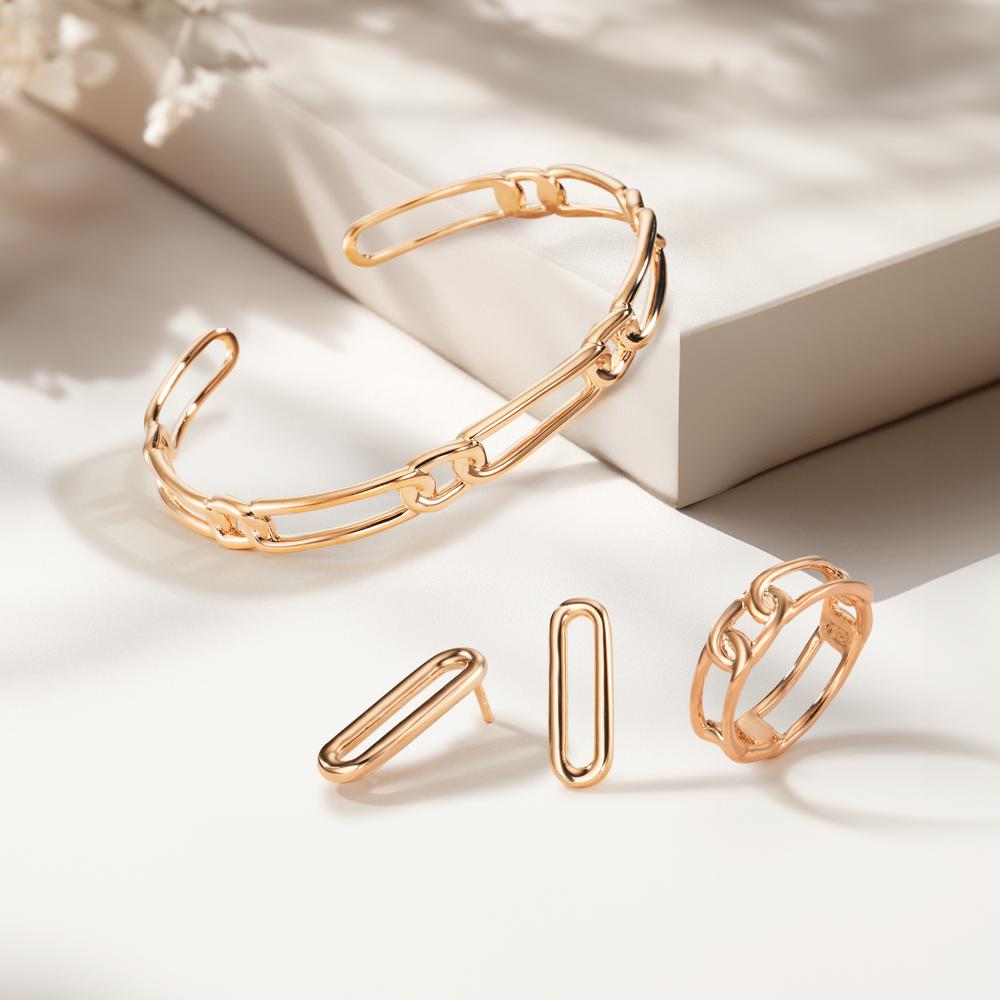 kolczyki wiszące brąz