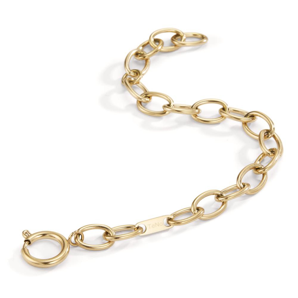 bransoletka stal nierdzewna żółty Powłoka IP 16.5-21 cm
