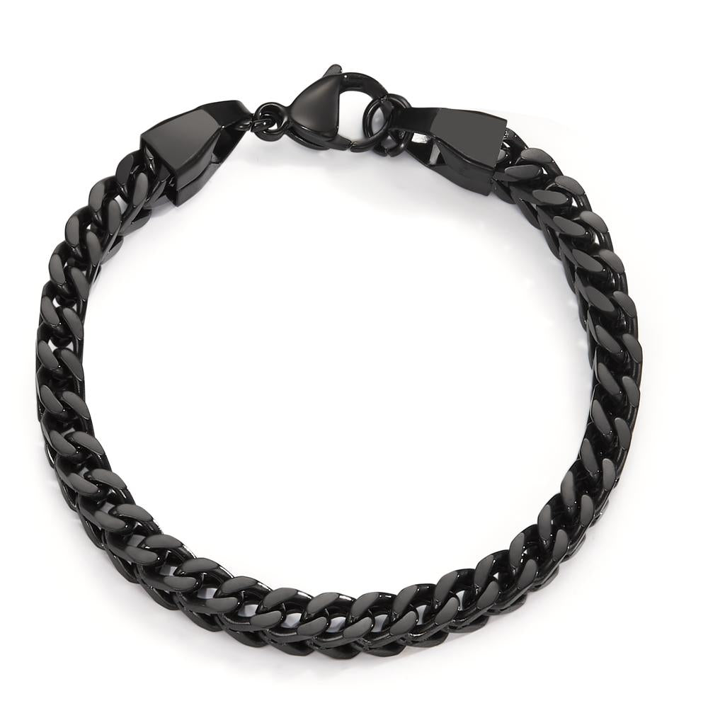 bransoletka stal nierdzewna czarny Powłoka IP 21 cm