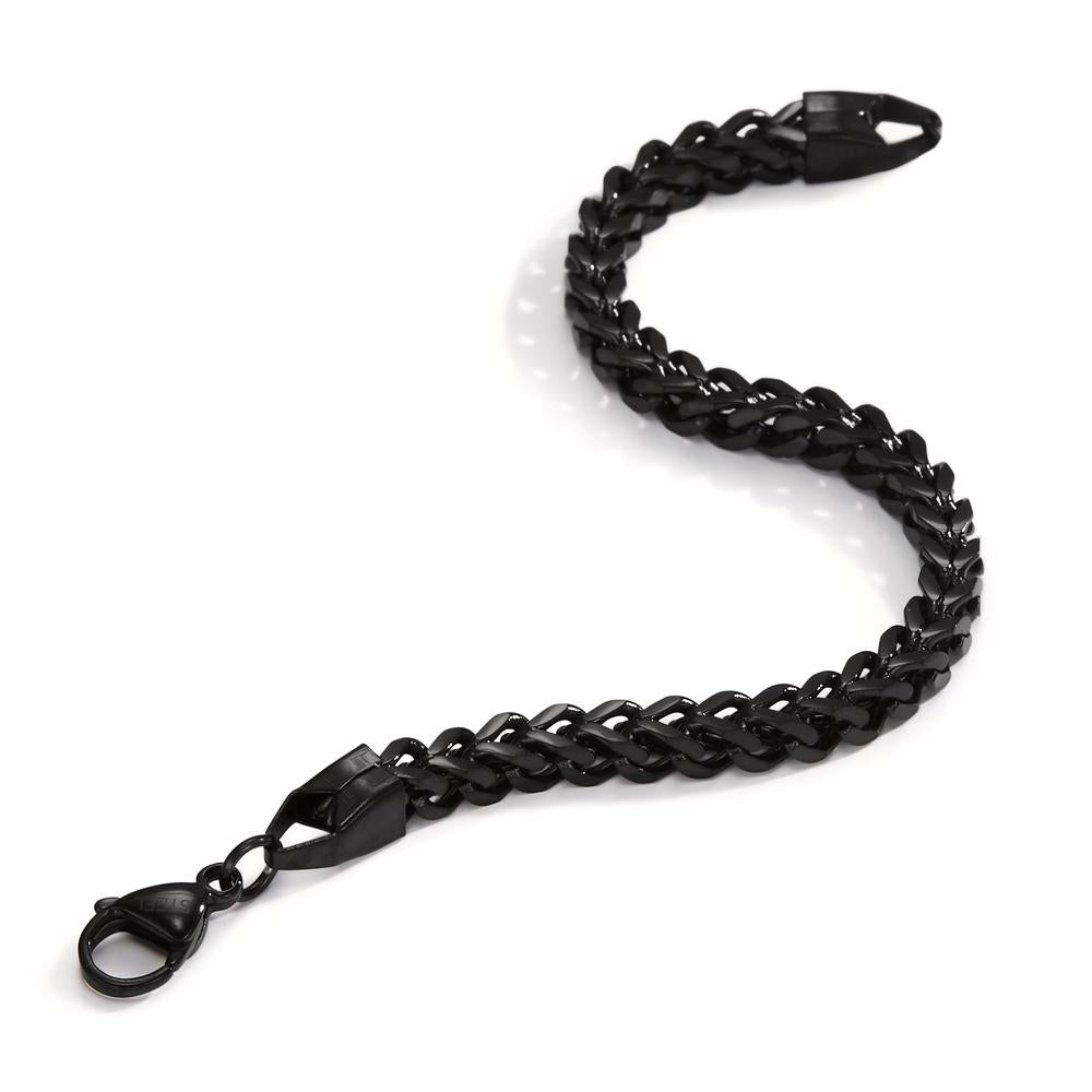 bransoletka stal nierdzewna czarny Powłoka IP 21 cm