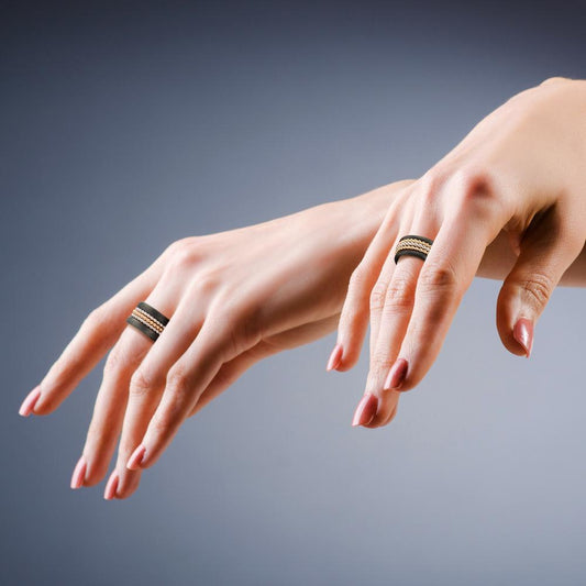 zestaw pierścionków