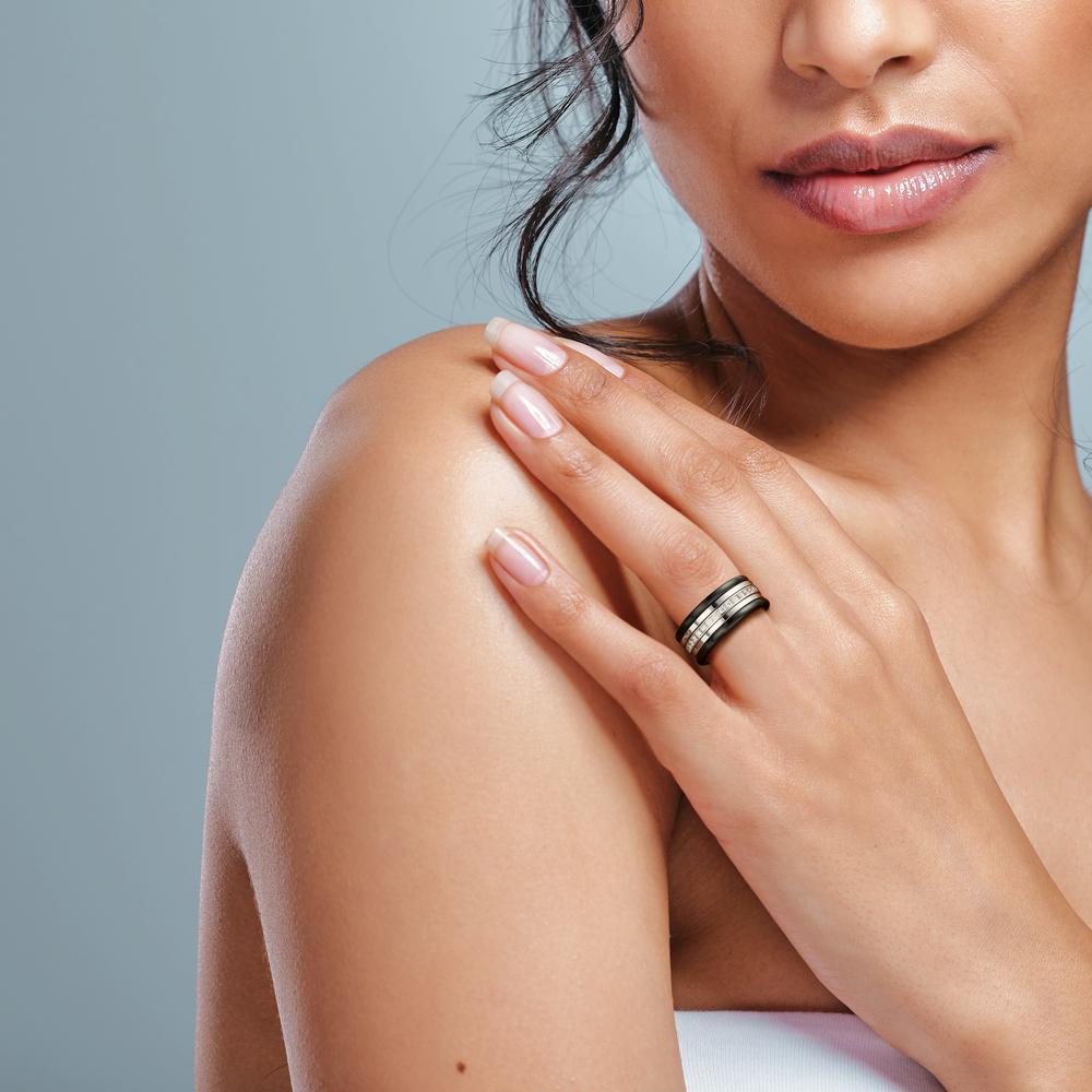 zestaw pierścionków Diament