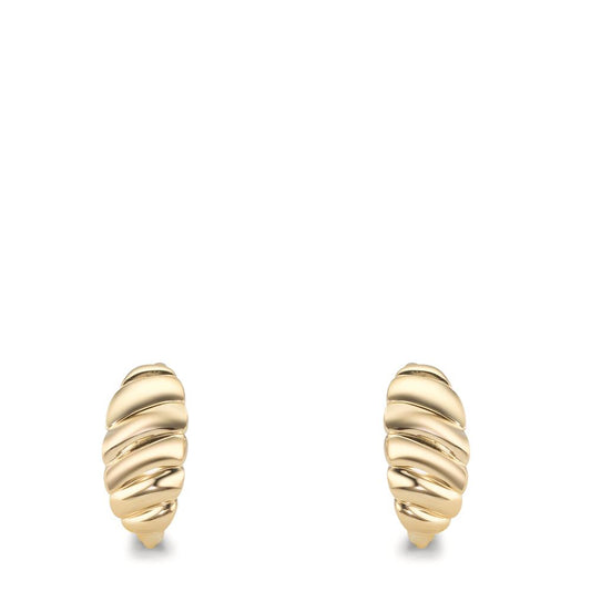 kolczyki koła zatrzaskowe złoto żółte 375/9 K