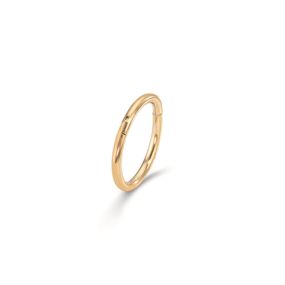 piercing stal chirurgiczna żółty Powłoka IP Ø10 mm