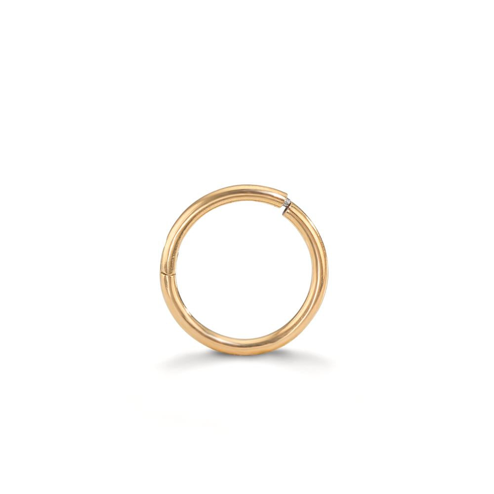 piercing stal chirurgiczna żółty Powłoka IP Ø10 mm