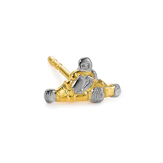 kolczyk wkrętka (1 sztuka) złoto żółte 375/9 K Gokart