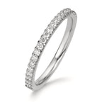 pierścionek pamięci złoto białe 750/18 K Diament 0.25 ct, 21 kamienie, w-si