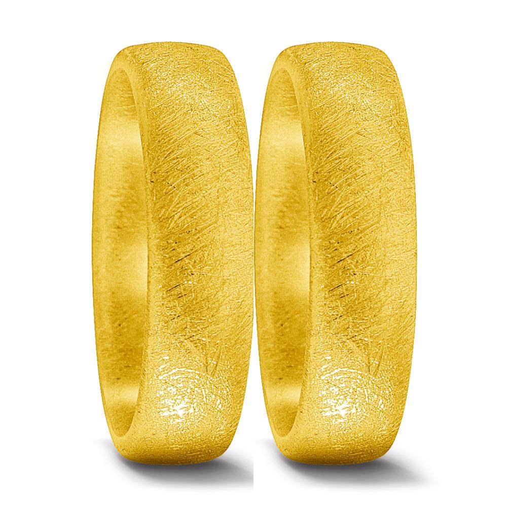 obrączka partnerska złoto żółte 750/18 K