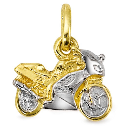 wisiorek złoto żółte 750/18 K motocykl