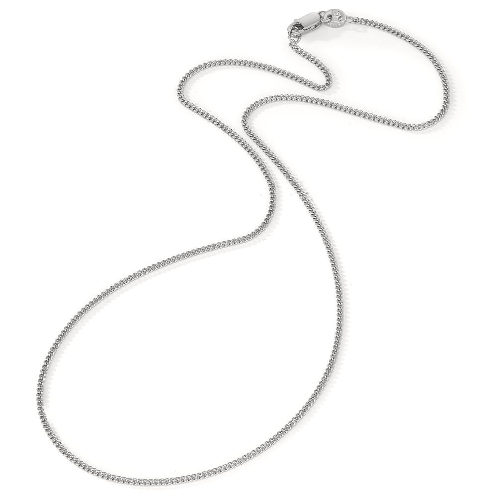 łańcuszek na szyję srebro rodowany 40 cm