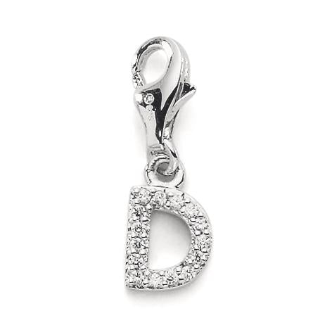 charms srebro Cyrkonia 3 kamienie