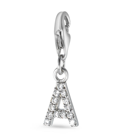 charms srebro Cyrkonia 3 kamienie
