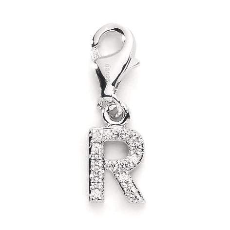 charms srebro Cyrkonia 3 kamienie