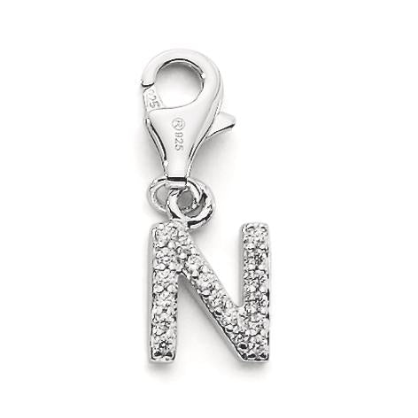charms srebro Cyrkonia
