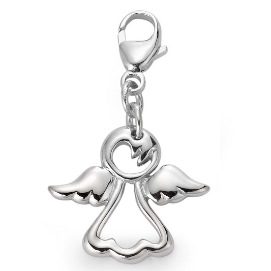 charms srebro rodowany anioł