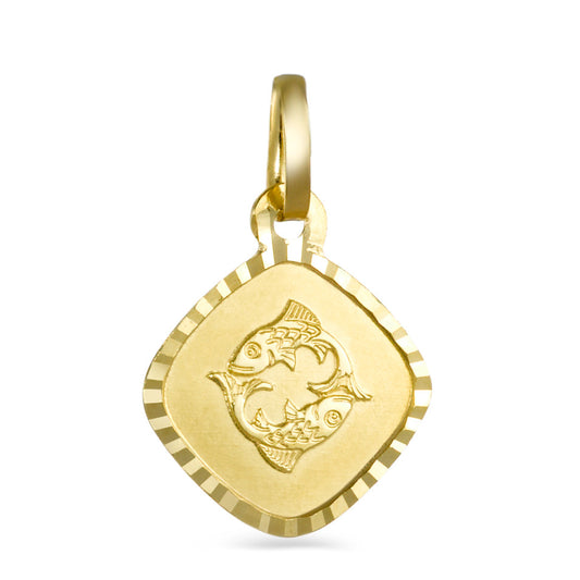 wisiorek złoto żółte 750/18 K Znak zodiaku Ryby