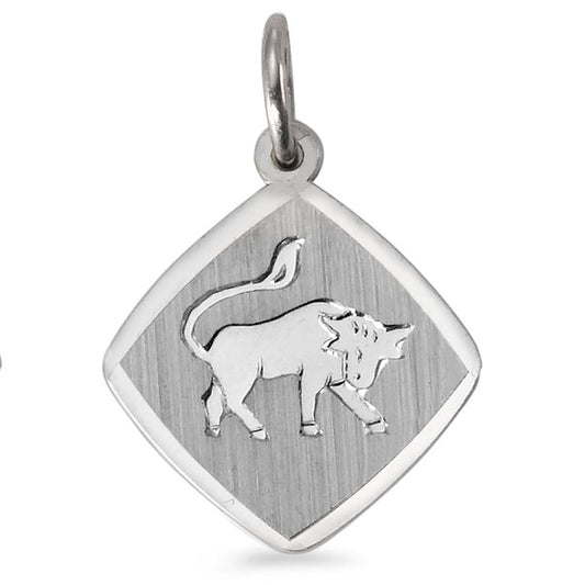 wisiorek srebro rodowany znak zodiaku Byk