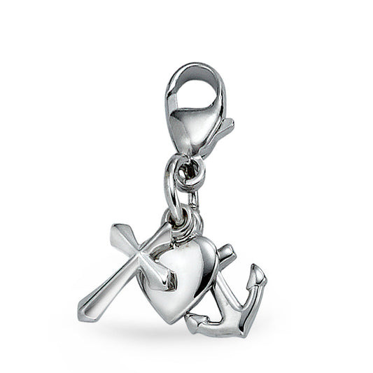charms srebro rodowany