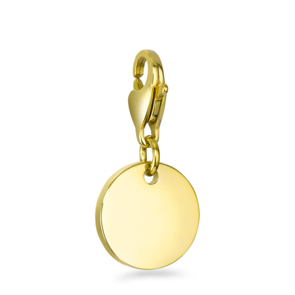 charms stal nierdzewna żółty Powłoka IP Ø15 mm