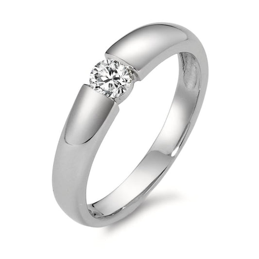 pierścionek zaręczynowy platyna 950 Diament 0.20 ct, vsi