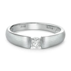 pierścionek zaręczynowy pallad 950 Diament 0.20 ct, w-si