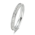 pierścionek pamięci złoto białe 750/18 K Diament 0.532 ct, 38 kamienie, w-si