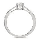 pierścionek zaręczynowy złoto białe 750/18 K Diament 0.25 ct, w-si