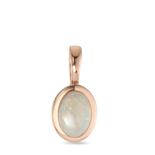 wisiorek złoto czerwone 750/18 K Opal