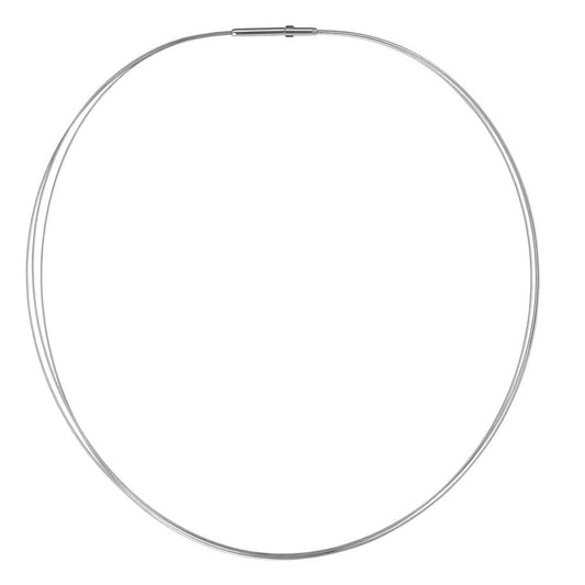 Naszyjnik stal nierdzewna 42 cm Ø2 mm