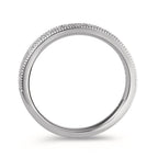 pierścionek pamięci złoto białe 750/18 K Diament 0.25 ct, 15 kamienie, [Brillant], w-si
