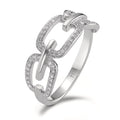 pierścionek złoto białe 750/18 K Diament 0.20 ct, [Brillant], w-si