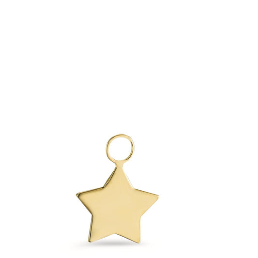 charms złoto żółte 750/18 K gwiazda Ø10 mm