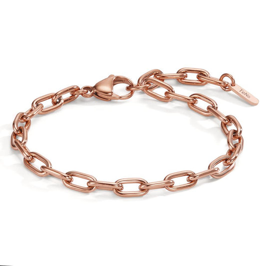 bransoletka stal nierdzewna róża Powłoka IP 17.5-21 cm