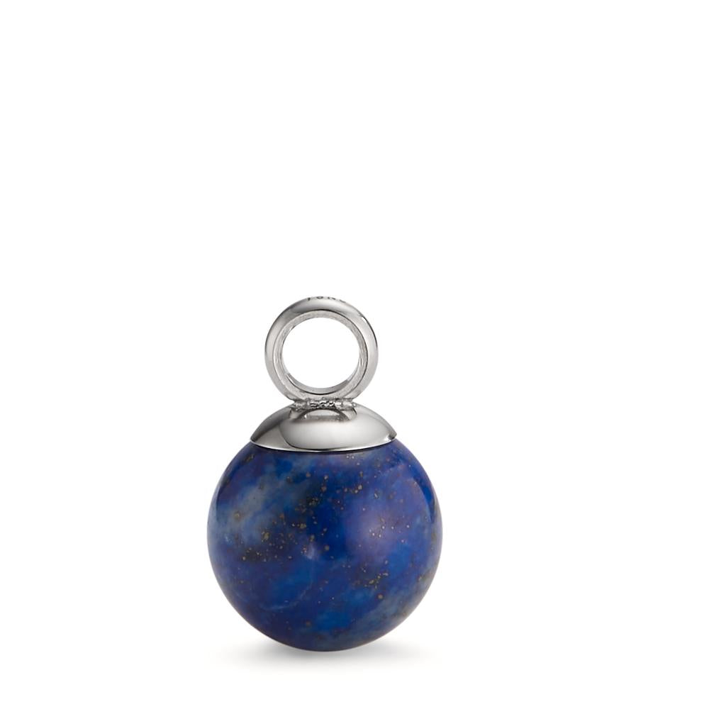 wisiorek stal nierdzewna Lapis lazuli Ø10 mm