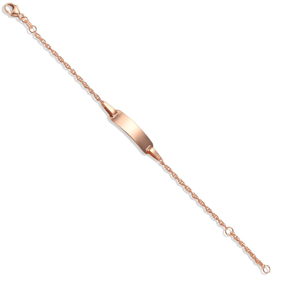 bransoletka z grawerem złoto czerwone 375/9 K 12-14 cm
