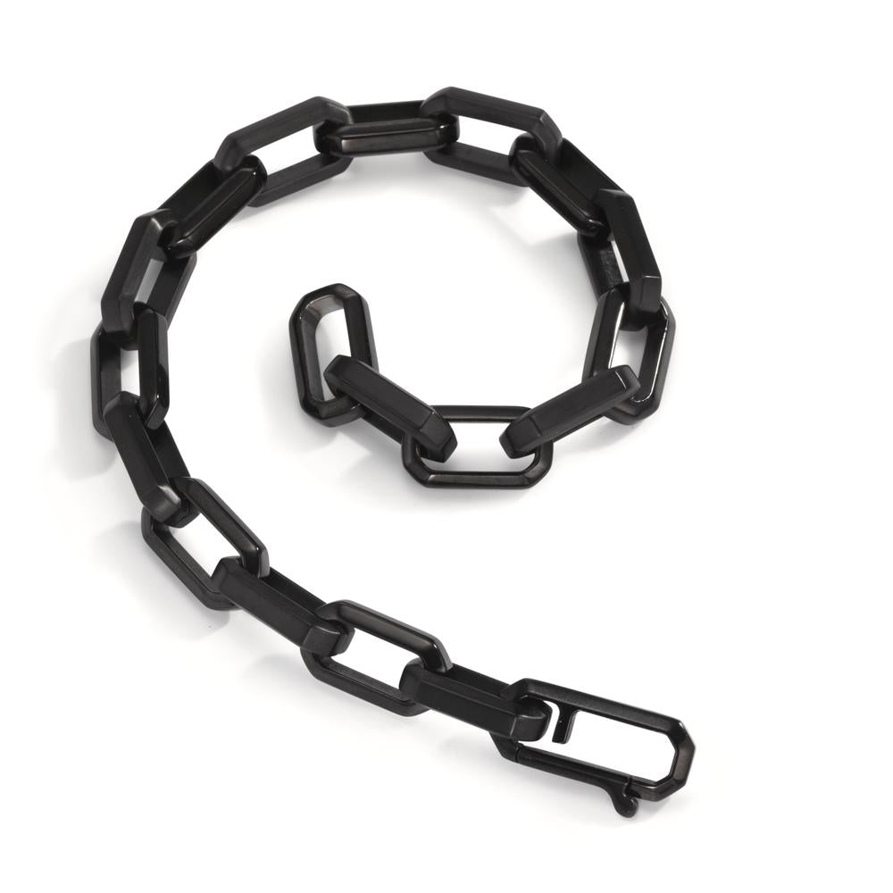 bransoletka stal nierdzewna czarny Powłoka IP 22 cm