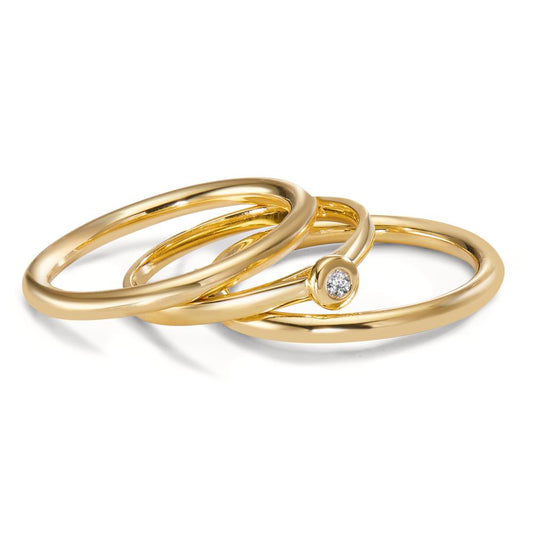 zestaw pierścionków Diament