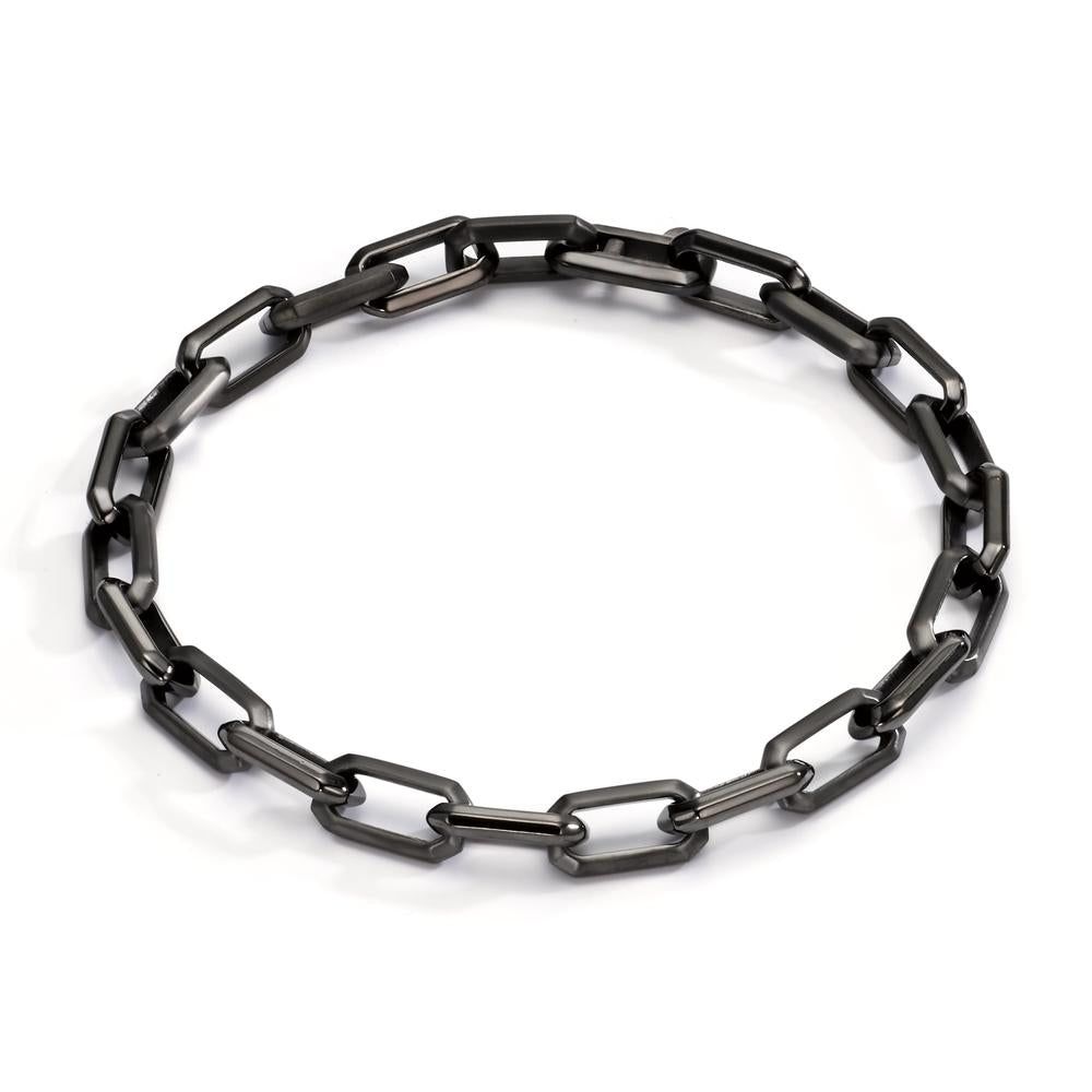 bransoletka stal nierdzewna czarny Powłoka IP 21 cm