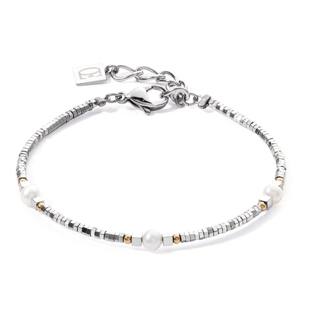 bransoletka stal nierdzewna żółty Powłoka IP 17.5-20.5 cm