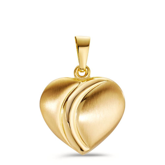 wisiorek złoto żółte 750/18 K Serce Ø14 mm