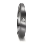 obrączka partnerska tantal 999 Diament 0.03 ct, w-si