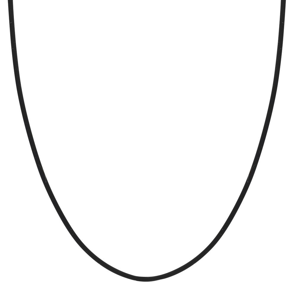 obroża na szyje silikon, stal nierdzewna 45 cm
