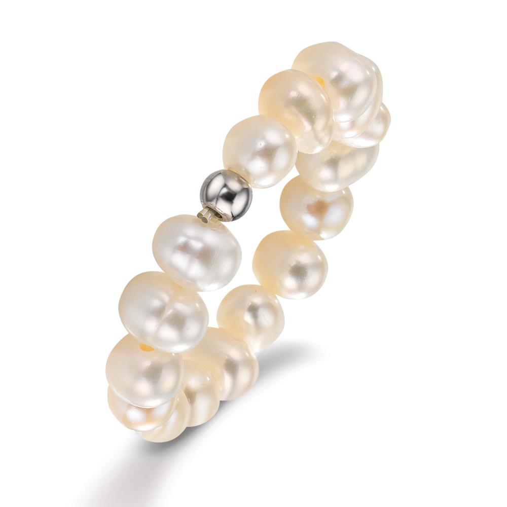 pierścionek stal nierdzewna Perła hodowana w wodzie słodkiej, 4.5 mm