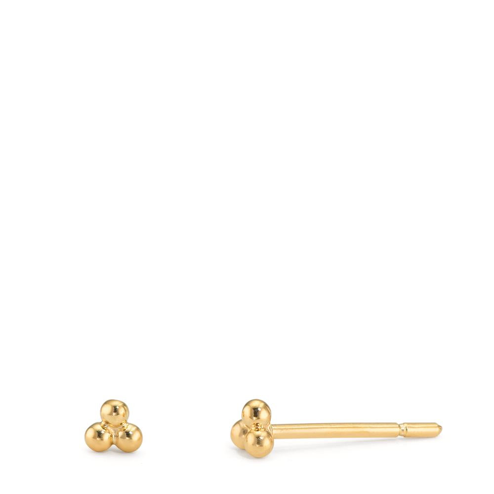 kolczyki wkrętki złoto żółte 375/9 K Ø2.7 mm