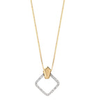 wisiorek złoto żółte 750/18 K Diament 0.10 ct, w-si